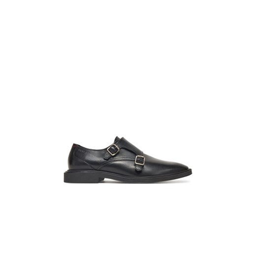 HUGO Półbuty Gryff 50541740 Czarny ze sklepu MODIVO w kategorii Buty eleganckie męskie - zdjęcie 179220636