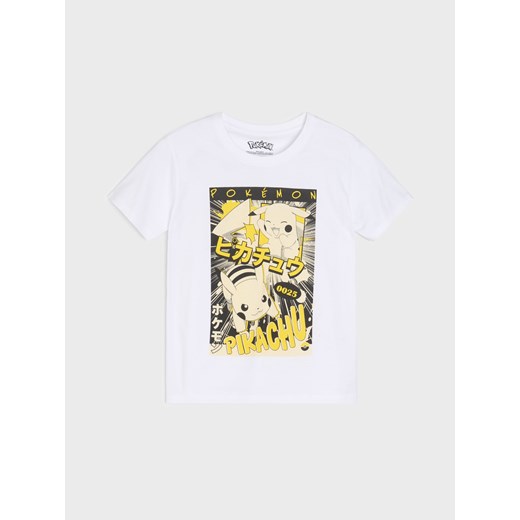 Sinsay - Piżama dwuczęściowa Pokémon - biały Sinsay 158 Sinsay