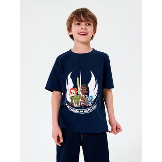 Sinsay - Koszulka Star Wars - granatowy ze sklepu Sinsay w kategorii T-shirty chłopięce - zdjęcie 179223256