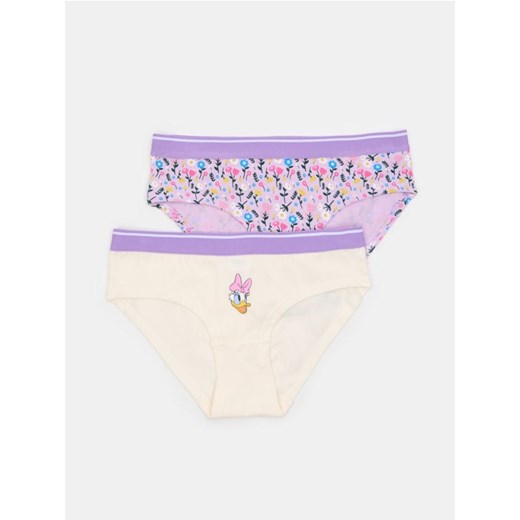 Sinsay - Majtki hipster 2 pack Mickey Mouse - wielobarwny ze sklepu Sinsay w kategorii Majtki damskie - zdjęcie 179223327