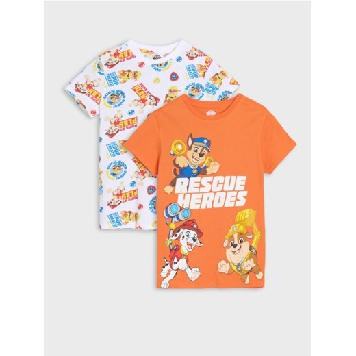 Sinsay - Koszulki 2 pack PAW Patrol - wielobarwny ze sklepu Sinsay w kategorii T-shirty chłopięce - zdjęcie 179223379
