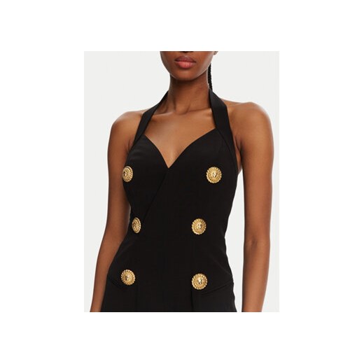 Balmain Kombinezon DF1PW145VB00 Czarny Regular Fit 40 MODIVO