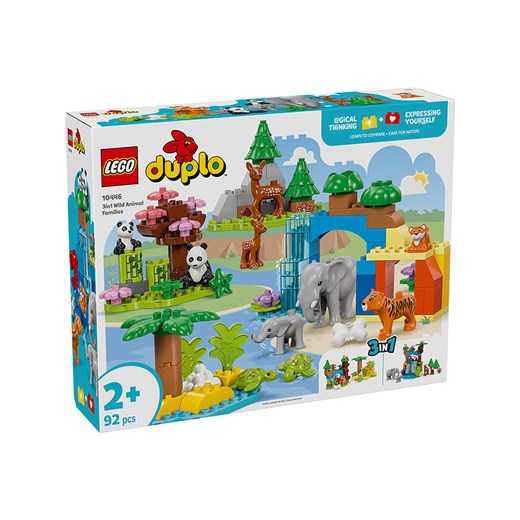 LEGO LEGO® DUPLO®  Dzikie zwierzęta 3w1 - 2+ ze sklepu Limango Polska w kategorii Zabawki - zdjęcie 179226229