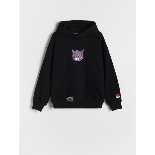 Reserved - Bluza oversize Pokémon - czarny ze sklepu Reserved w kategorii Bluzy chłopięce - zdjęcie 179226998