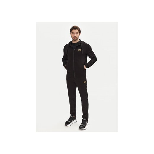 EA7 Emporio Armani Dres 8NPV62 PJVRZ 0208 Czarny Regular Fit ze sklepu MODIVO w kategorii Dresy męskie - zdjęcie 179228619