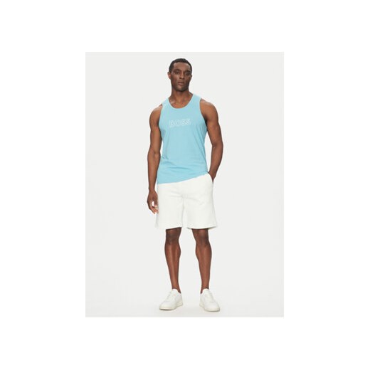 BOSS Tank top Beach 50491711 Niebieski Regular Fit XL MODIVO