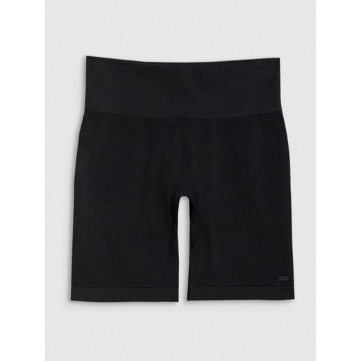 Damskie kolarki treningowe 4F 4FWSS25TFSTF014 - czarne ze sklepu Sportstylestory.com w kategorii Szorty - zdjęcie 179231928