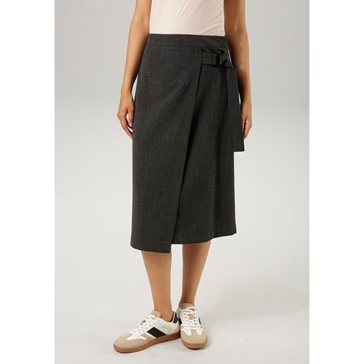 Aniston Spódnica w kolorze antracytowym ze sklepu Limango Polska w kategorii Spódnice - zdjęcie 179232899
