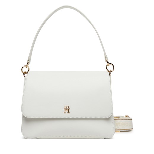 Torebka Tommy Hilfiger Th Joy Shoulder Bag AW0AW16815 Biały Tommy Hilfiger one size eobuwie.pl