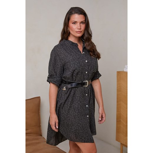 Curvy Lady Tunika w kolorze antracytowym Curvy Lady 44/46 okazja Limango Polska