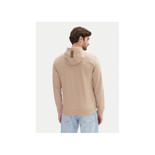 EA7 Emporio Armani Bluza 8NPM32 PJVRZ U6155 Beżowy Regular Fit S MODIVO