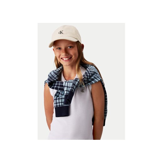 Calvin Klein Jeans Czapka z daszkiem IU0IU00150 Beżowy S_M MODIVO
