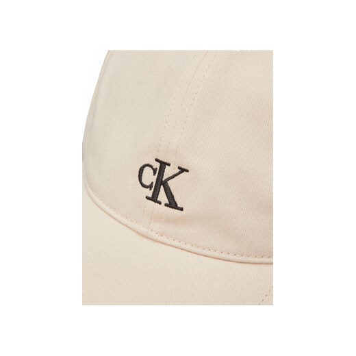 Calvin Klein Jeans Czapka z daszkiem IU0IU00150 Beżowy S_M MODIVO