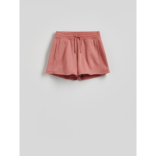 Reserved - Dresowe szorty - jasnopomarańczowy Reserved XL Reserved