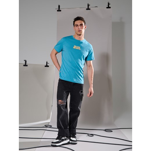 T-shirt męski Sinsay 