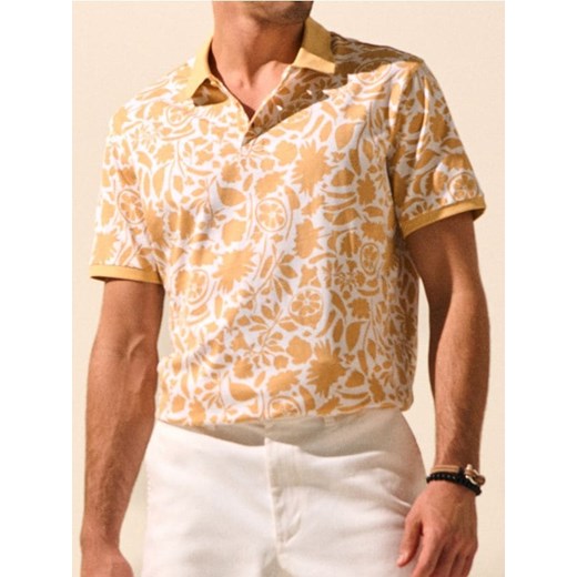 Sinsay - Koszulka polo - biały ze sklepu Sinsay w kategorii T-shirty męskie - zdjęcie 179240335