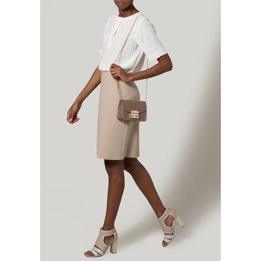 Furla METROPOLIS Torba na ramię daino zalando szary na ramię