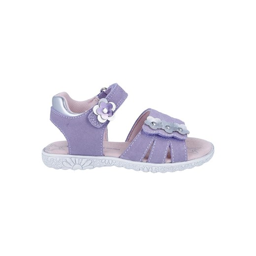 Richter Shoes Skórzane sandały &quot;Sole&quot; w kolorze fioletowym ze sklepu Limango Polska w kategorii Sandały dziecięce - zdjęcie 179244418
