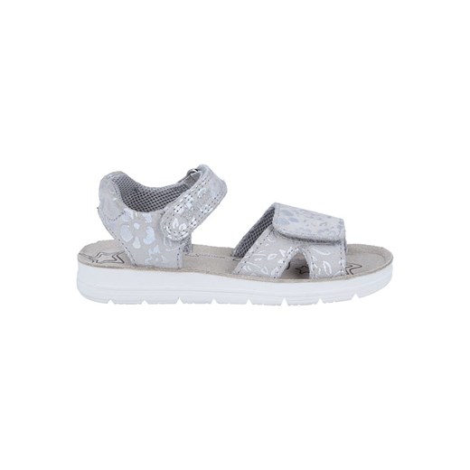 Richter Shoes Skórzane sandały &quot;Sofia&quot; w kolorze szarym ze sklepu Limango Polska w kategorii Sandały dziecięce - zdjęcie 179244508