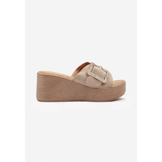 Espadryle damskie Born2be z klamrą