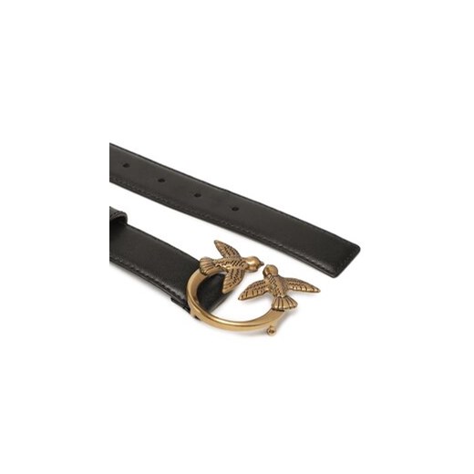 Pinko Pasek Damski Love Berry H3 Belt PE 23 PLT01 100125 A0F1 Czarny Pinko L MODIVO