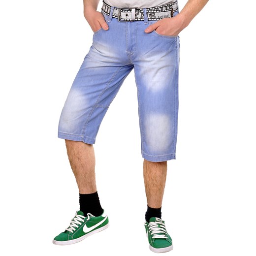 SPODENKI (TTR1) - jeans risardi fioletowy młodzieżowy