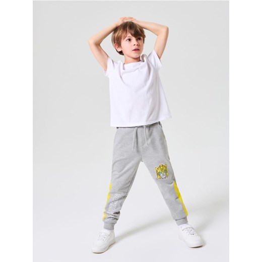 Sinsay - Spodnie dresowe Transformers - szary ze sklepu Sinsay w kategorii Spodnie chłopięce - zdjęcie 179248426