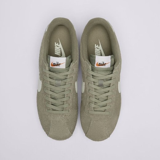 Buty sportowe damskie Nike cortez beżowe sznurowane płaskie 