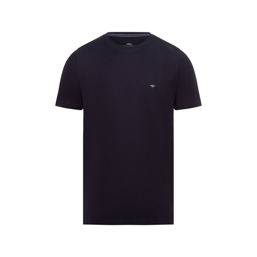 Fynch-Hatton Koszulka męska Mężczyźni Bawełna granatowy jednolity ze sklepu vangraaf w kategorii T-shirty męskie - zdjęcie 179249815