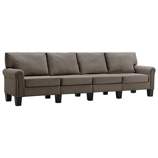 Czteroosobowa taupe sofa - Dionas 4X ze sklepu Edinos.pl w kategorii Sofy i kanapy - zdjęcie 179253208