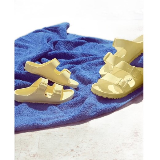 Klapki Birkenstock Arizona Eva 1022466 żółte 40 ButyModne.pl