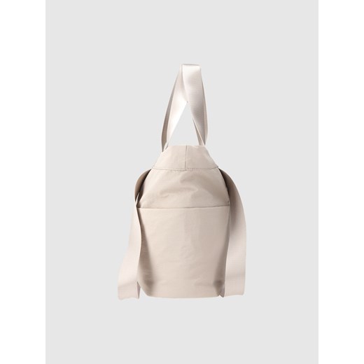 Beżowa shopper bag 4F