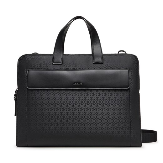 Torba na laptopa Calvin Klein Ck Sleek 2G Laptop Bag Mono K50K512938 Czarny Calvin Klein one size eobuwie.pl