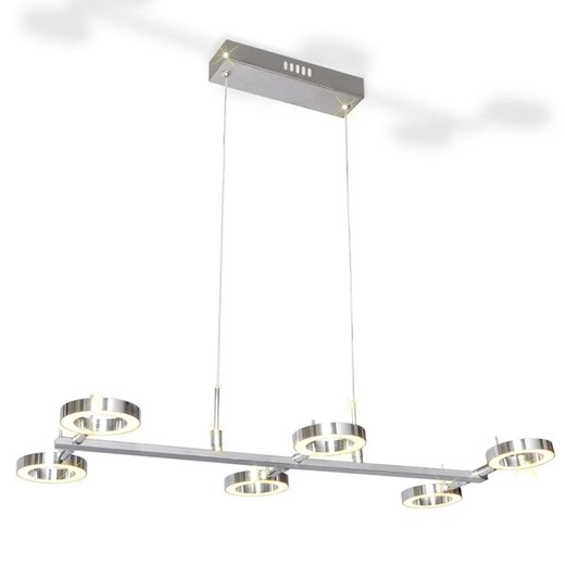 Lampa wisząca LED z obrotowymi kloszami - EX11-Kasmen ze sklepu Edinos.pl w kategorii Lampy wiszące - zdjęcie 179258819