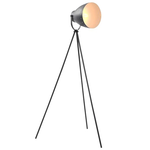 Czarna loftowa lampa trójnóg podłogowa z włącznikiem - EX109-Edson ze sklepu Edinos.pl w kategorii Lampy podłogowe - zdjęcie 179259096