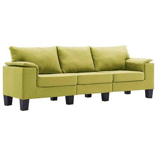Trzyosobowa ekskluzywna zielona sofa - Ezof 3Q ze sklepu Edinos.pl w kategorii Sofy i kanapy - zdjęcie 179259306