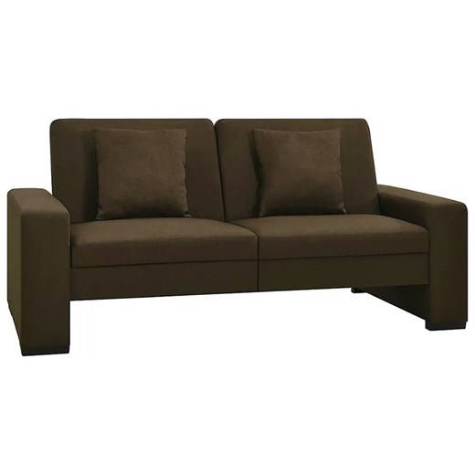 Luksusowa rozkładana brązowa sofa - Mellia ze sklepu Edinos.pl w kategorii Sofy i kanapy - zdjęcie 179259718