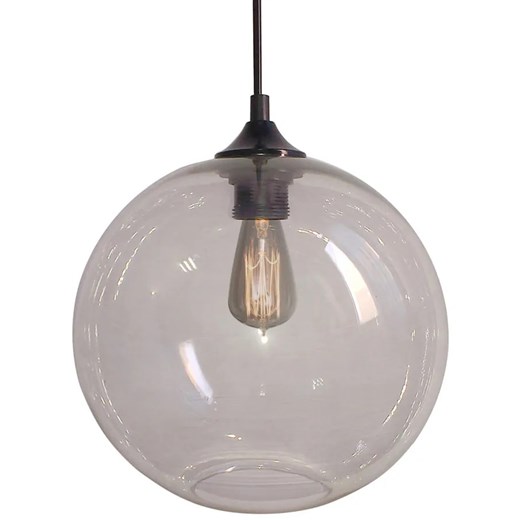 Lampa wisząca z transparentnym kloszem nad wyspę - Z045-Premio ze sklepu Edinos.pl w kategorii Lampy wiszące - zdjęcie 179261258