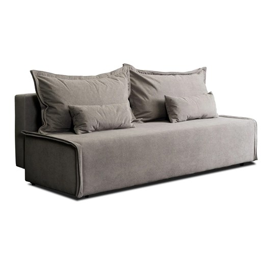 Szara nowoczesna sofa z funkcją rozkładania - Etro ze sklepu Edinos.pl w kategorii Sofy i kanapy - zdjęcie 179262116