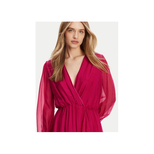 Haveone Sukienka letnia AFF-N013 Różowy Loose Fit Haveone S MODIVO