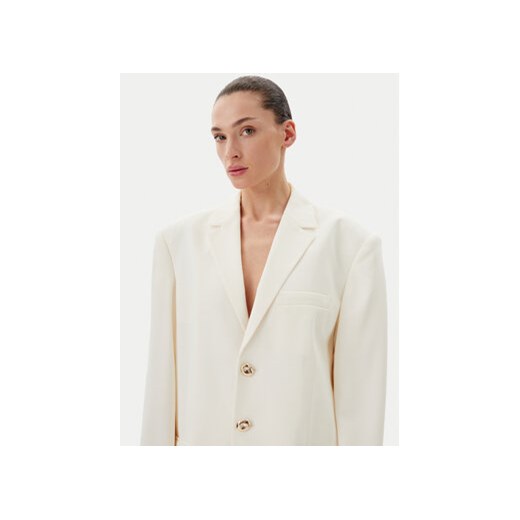 Herskind Marynarka 5508519(G) Biały Regular Fit Herskind 38 MODIVO