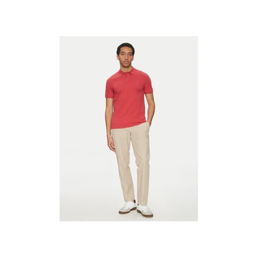 BOSS Polo Passenger 50507803 Czerwony Slim Fit XL MODIVO