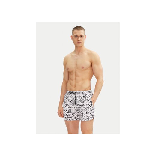 HUGO Szorty kąpielowe Tortuga 50535412 Fioletowy Regular Fit M MODIVO