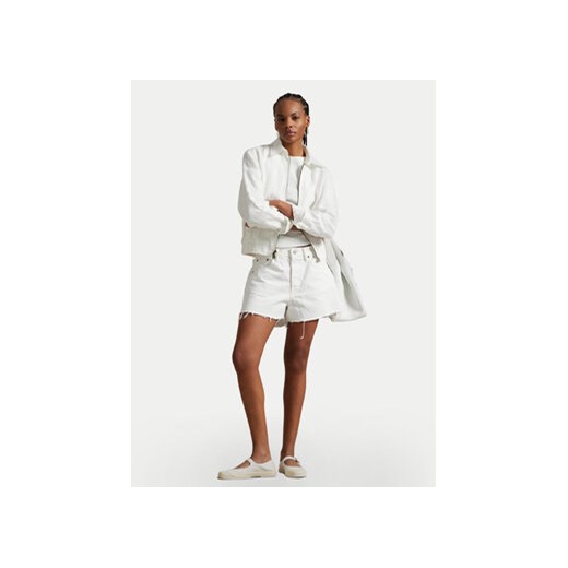 Polo Ralph Lauren Szorty jeansowe 211964084001 Biały Straight Fit Polo Ralph Lauren 27 MODIVO