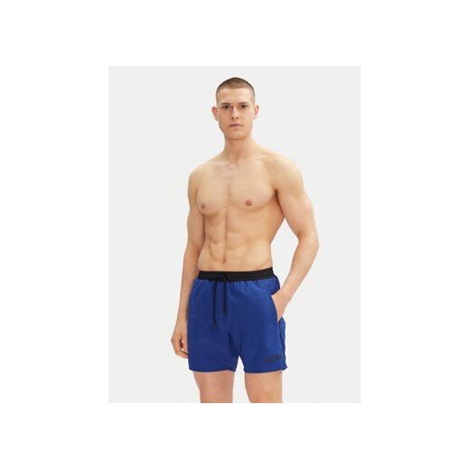BOSS Szorty kąpielowe Starfish 50514429 Niebieski Regular Fit XL MODIVO