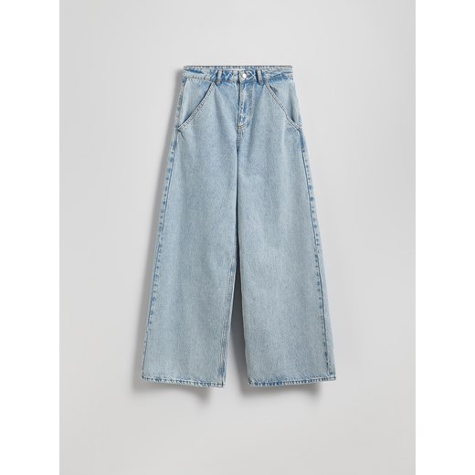 Reserved - Jeansy wide leg - niebieski Reserved 44 Reserved