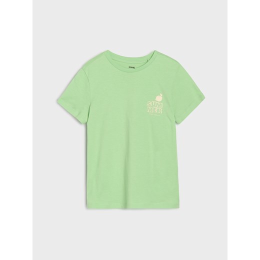 Sinsay - Koszulki 2 pack - zielony Sinsay 110 Sinsay