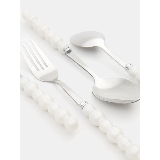 Sinsay - Zestaw sztućców 4 pack - biały Sinsay One Size Sinsay