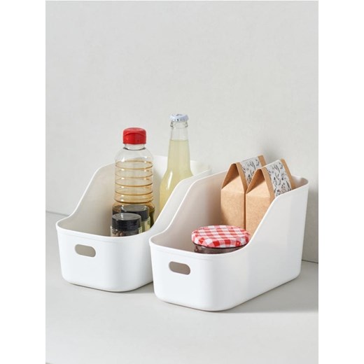 Sinsay - Pojemnik do przechowywania 2 pack - biały ze sklepu Sinsay w kategorii Pojemniki kuchenne - zdjęcie 179269888