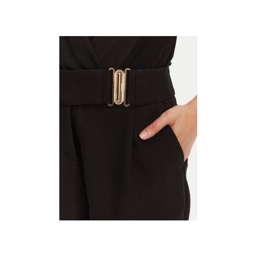 Morgan Szorty materiałowe 251-SHOU.F Czarny Wide Leg Morgan 36 MODIVO